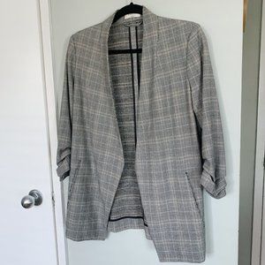 Aritzia Babaton Power Check Blazer (Size 6)